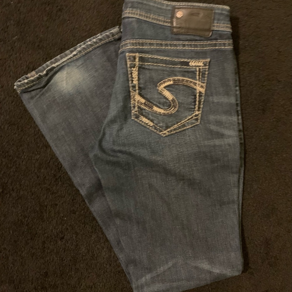 Dark Silver bootcut
